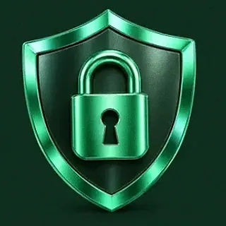 Shield with padlock — Fair Go