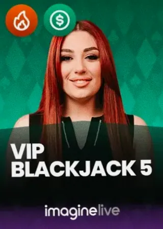VIP Blackjack 5 live game cover