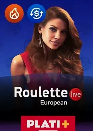 Roulette European live game cover