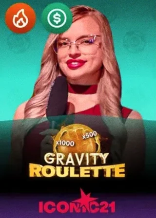 Gravity Roulette live game cover